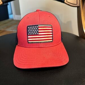 Vineyard Vines Red and Blue American Flag Cap